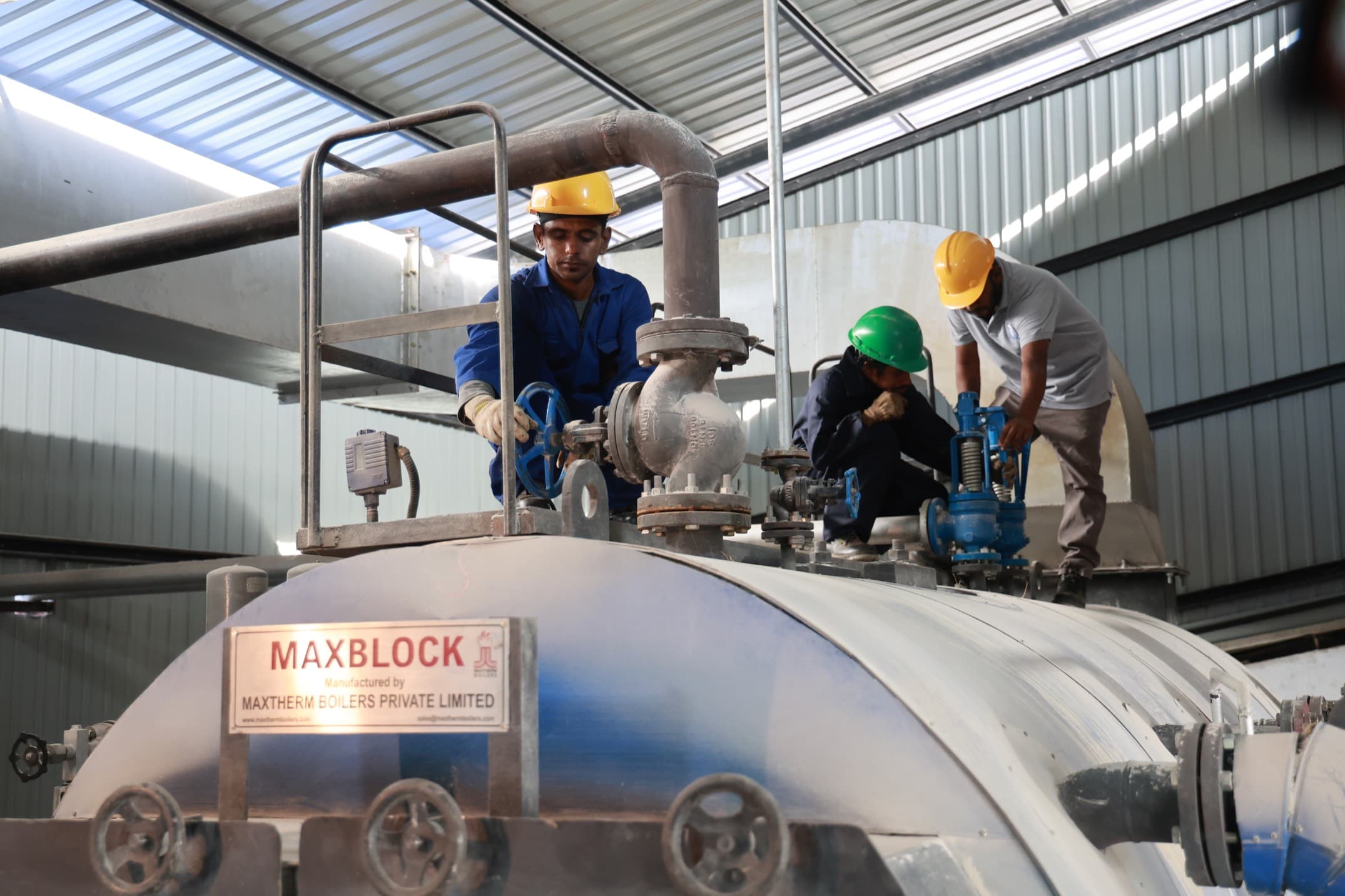 Maxtherm industrial thermal energy site