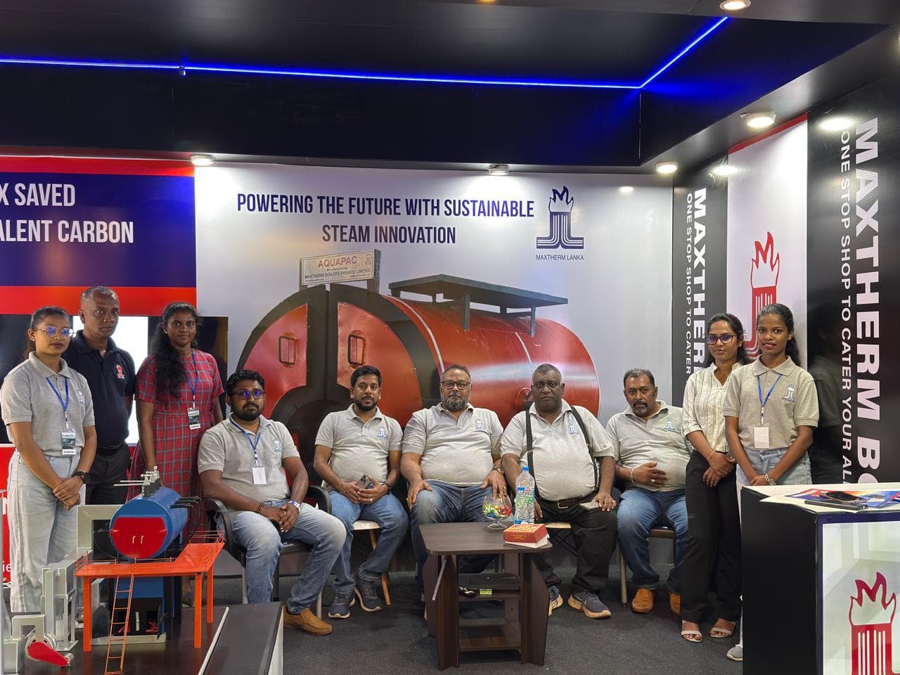 Maxtherm Lanka team at the National Energy Efficiency Awards